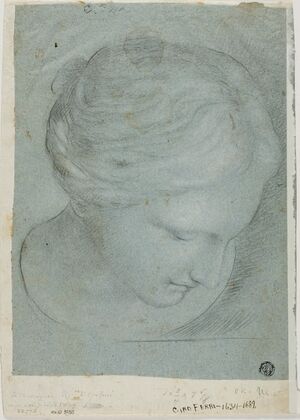 Sculpted Female Head