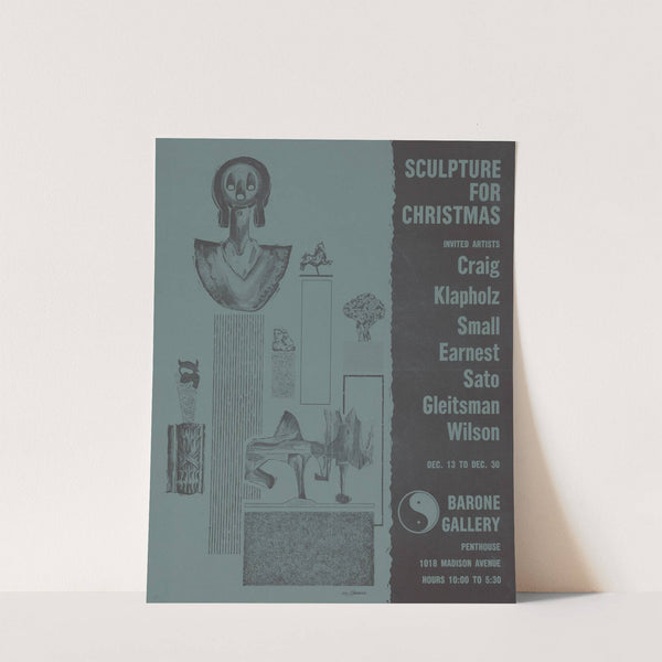 Sculpture for Christmas by Lou Bavann