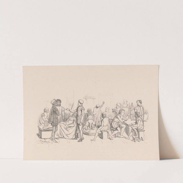Sculpture in the sixteenth century (1873) by Wilhelmus Petrus van Geldorp
