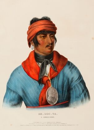 Se-Loc-Ta, A Creek Chief