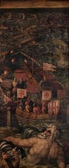 Sea battle between Florentines and Pisans