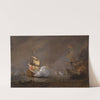 Sea Battle of the Anglo-Dutch Wars by Willem van de Velde the Younger