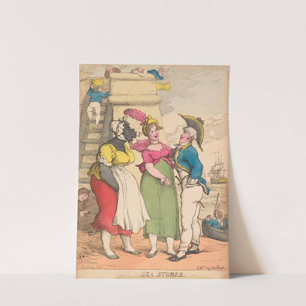 Sea stores by Thomas Rowlandson