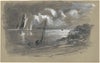 Seacoast by Moonlight (recto) (c. 1865-1875)
