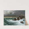 Seagulls In The Storm by Octave Penguilly-L&#039;haridon