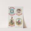 Seals and coats of arms of America Pl.12 (1902) by Chase & Sanborn