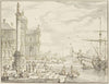 Seaport, a column on the left