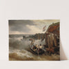 Seascape (1894) by Andreas Achenbach