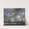 Seascape and Fishing Boats (1708) by Ludolf Backhuysen