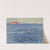 Seascape with Boat and Cliff by Dodge MacKnight