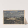 Seashore in Ahlbeck (1850-1881) by Adolf Dressler