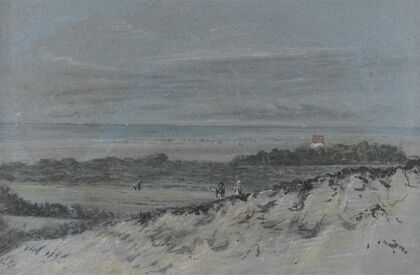 Seashore with Sand Dunes