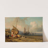 Seaside (1830-1840) by Eugène Isabey