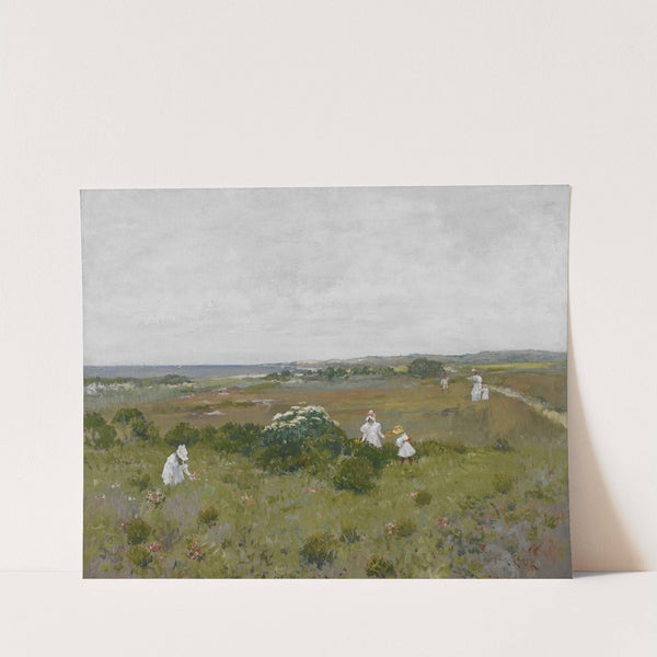 Seaside Flowers by William Merritt Chase