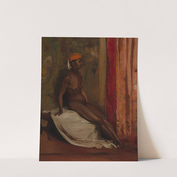 Seated African Woman by Henri Regnault