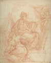 Seated Allegorical Figure of Divine Wisdom
