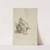 Seated Arab by Charles Beale