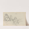 Seated Bather (verso) (1882-1885) by Paul Cézanne