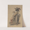 Seated Cavalier by Jean-Baptiste Madou