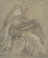 Seated Doctor of the Church Reading (Saint Ambrose or Saint Gregory)