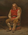 Seated Farmer, Study for Haugianerne (1846)