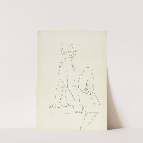 Seated Female Figure 2 by Henri Gaudier-Brzeska