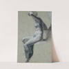 Seated Female Nude by Pierre-Paul Prud&#039;hon