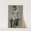Seated Female Nude by Pierre-Paul Prud&#039;hon