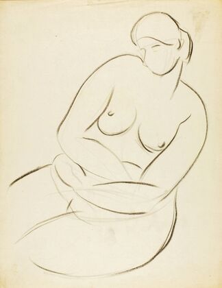 Seated Female Nude