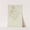 Seated Female Nude (1912) by Sigmund Lipinsky  