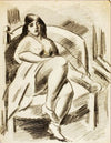 Seated Female Nude