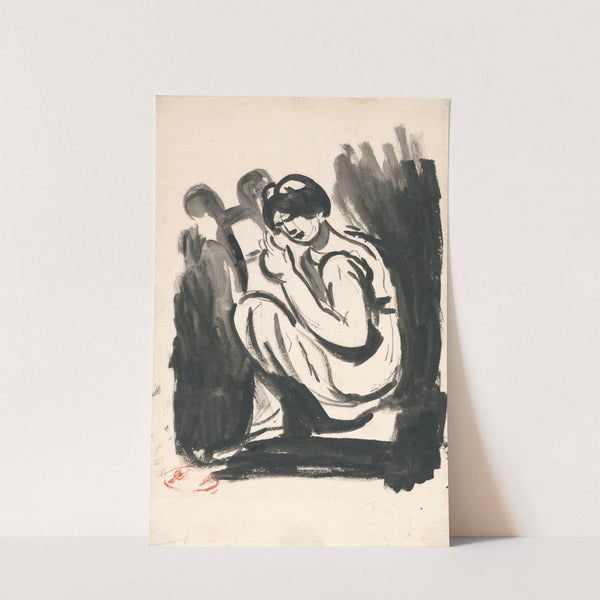 Seated Figure by George Romney