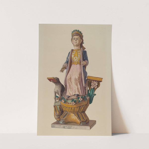 Seated Figure - Liberty by Elizabeth Moutal