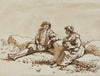 Seated Figures for Figure originali dedicare a sua Eccellenza Il Sigre Maggior Generale Hervey