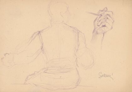 Seated from the Back