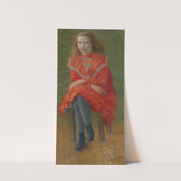 Seated Girl by Ivan Žabota