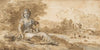 Seated Girl in a Landscape