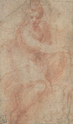 Seated Goddess Diana