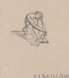 Seated Huddled Figure