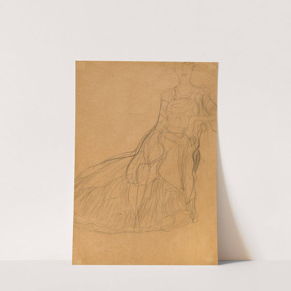 Seated Lady (Adele Bloch-Bauer) (1903) by Gustav Klimt