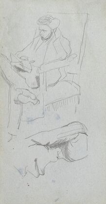 Seated Male Figure (1860s)