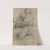 Seated Male Figure with the Head of an Onlooker by Bernardino Poccetti