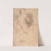 Seated Male Nude by Ubaldo Gandolfi