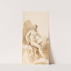 Seated Male Nude by John Vanderbank