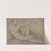 Seated Male Nude by Jozef Czauczik