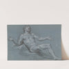 Seated Male Nude by Louis de Boullogne the Younger