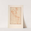 Seated Male Nude Facing Right by Alessandro Tiarini