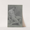 Seated Male Nude Facing Right (mid-18th century) by Nicolas Bernard Lépicié