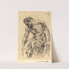 Seated Male Nude (Sitzender Männlicher Akt) (1908) by Lovis Corinth