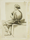 Seated Man in Tunic